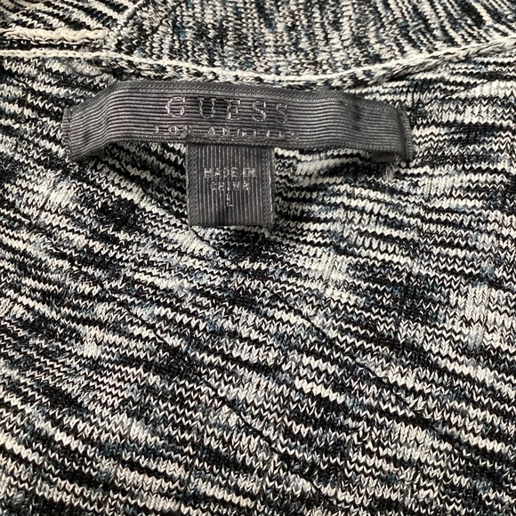 Guess Los Angels Bondage Fit & Flare Black and White Body Con Dress Size Large. - Picture 11 of 11